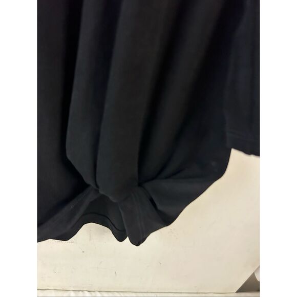 Chico Traveler Tuck black top shirt size 2 new Large - Picture 4 of 9